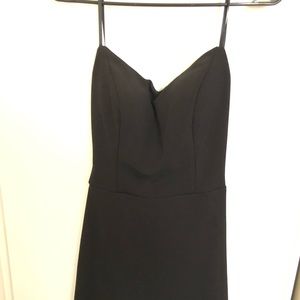 Strapless black Dress